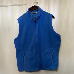 Woolrich Royal Blue Fleece Vest